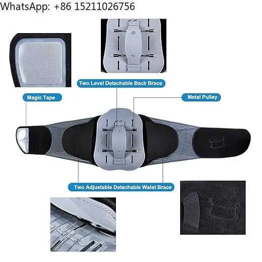 Adjustable Magnetic Posture Corrector Back Support Belt