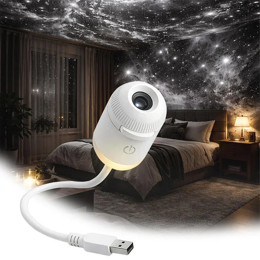 CosmicGlow Galaxy Projector Night Light
