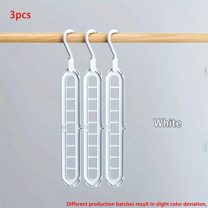 Space-Saving Multi-Layer Clothes Hangers