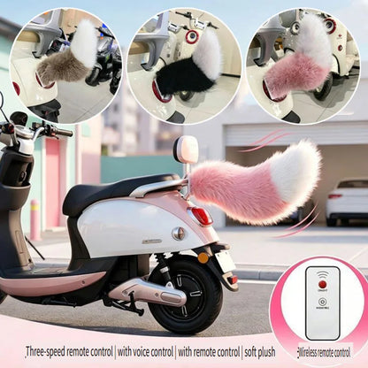 FluffyTail Scooter Decoration