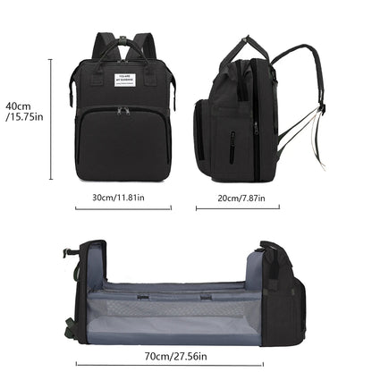 NestGo Baby Travel Crib Backpack